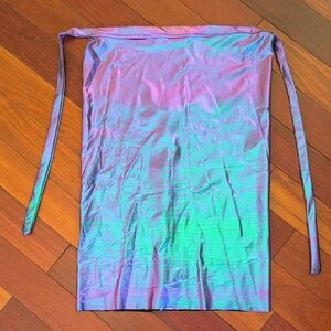 Iridescent Multi Color Handmade Top